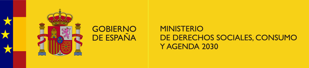 Logo del Ministerio de Derechos Sociales, Consumo y Agenda 2030
