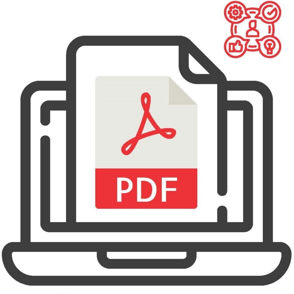 Portada de la Guía para la Elaboración de Materiales Educativos Accesibles: Generación de documentos PDF desde Word, Excel o PowerPoint